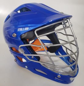 Schutt Stallion Youth Lacrosse Helmet Size Medium - Royal Blue