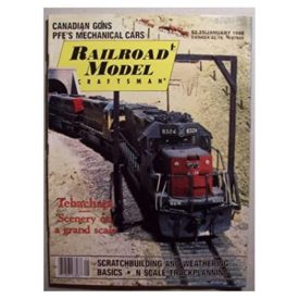 Railroad Model Craftsman [ January 1988 ] - Vol 56 No. 8 (Collectible Single Back Issue Magazine)