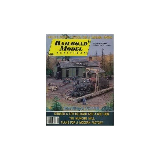 Railroad Model Craftsman (June 1988)  - Vol 57 No. 1 (Collectible Single Back Issue Magazine)