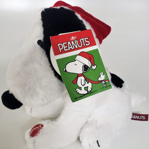 Peanuts Holiday Snoopy Musical Plush Toy 8" Moves & Plays Linus & Lucy Tune
