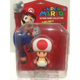 Nintendo 5" Classic Super Mario Action Figure Collection TOAD Collectible #349