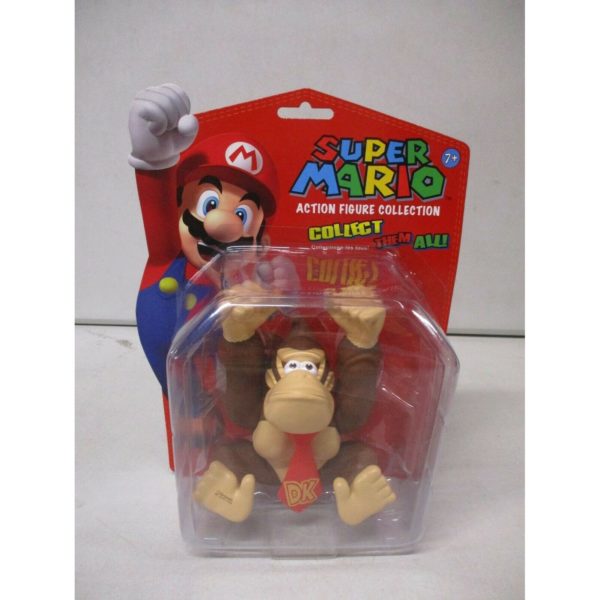 Nintendo 5" Classic Super Mario Figurine Collection DONKEY KONG Collectible #348