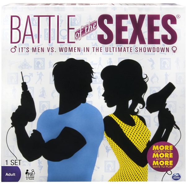 Battle of the Sexes Adult Board Game - Funny Card Games for Adults - Trivia Game Pitting the Men Against the Women - Great for Parties and Couples' Night - 2 or More Players - Ages 16 and Up