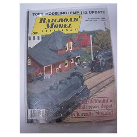 Railroad Model Craftsman April 1988 - Vol 56 No. 11 (Collectible Single Back Issue Magazine)