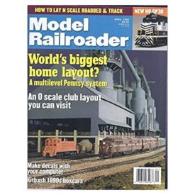 Model Railroader (April 1999)  - Vol 66 No. 4 (Collectible Single Back Issue Magazine)