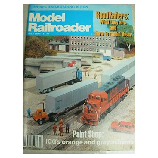 Model Railroader (July 1982) - Vol 49 No. 7 (Collectible Single Back Issue Magazine)