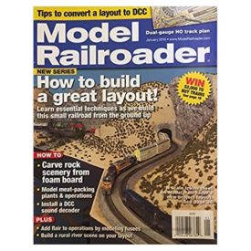 Model Railroader - January 2010 - Vol 77 No. 1 (Collectible Single Back Issue Magazine)