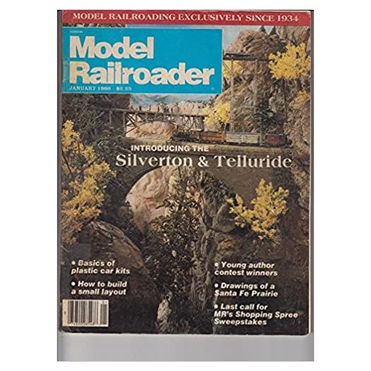 Model Railroader (January 1986) - Vol 53 No. 1 (Collectible Single Back Issue Magazine)