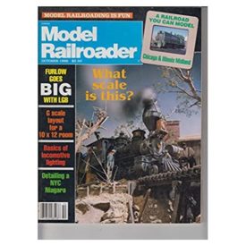 Model Railroader (October 1986)  - Vol 53 No. 10 (Collectible Single Back Issue Magazine)
