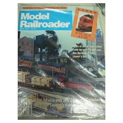 Model Railroader (May 1987) - Vol 54 No. 5 (Collectible Single Back Issue Magazine)