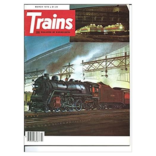 Trains Magazine March 1978 - Vol 38 No. 5 (Collectible Single Back Issue Magazine)