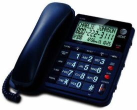 AT&T CL2939 STandard Corded Phone - Black