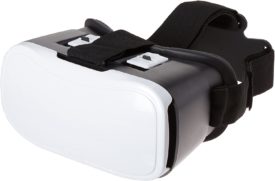 Onn Virtual Reality VR Smartphone Headset for Apple and Android (White)