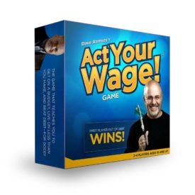 Dave Ramsey's ACT Your Wage! Board Game - Get Out of Debt - For Ages 10+