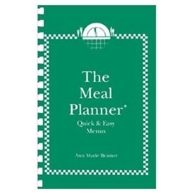 Meal Planner: Quick and Easy Menus and Recipes Plastic Comb (Paperback)