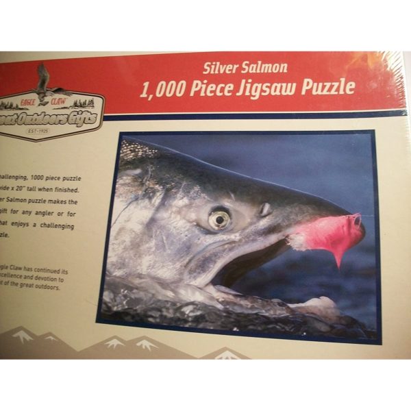 Silver Salmon 1,000 Piece Jigsaw Puzzle