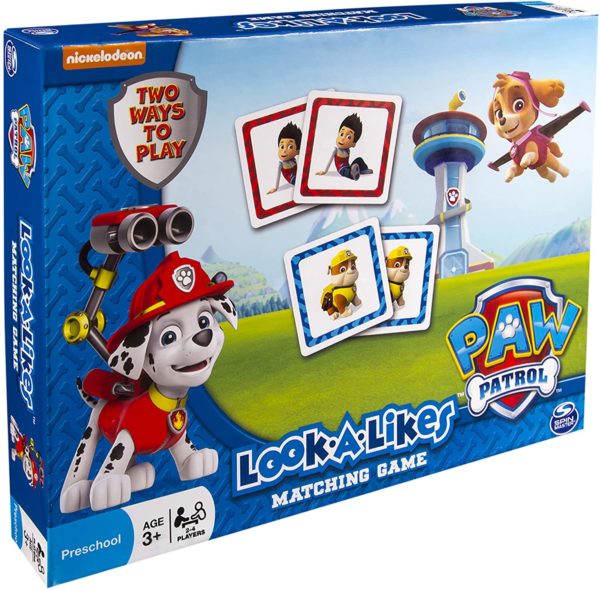 Paw Patrol Look a Likes Matching Board Game