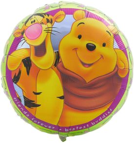 Hallmark Pooh "Friends Forever - Bestest Buddies" Foil Party Balloon 18"