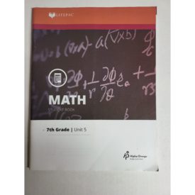 Math 705 Ratios and Proportions (Lifepac Science Grade 7-Math) (Paperback)