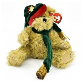 Ty Attic Treasures Spruce Holiday Christmas Jointed Teddy Bear