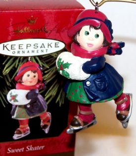 Hallmark Keepsake Ornament Sweet Skater Dated 1999