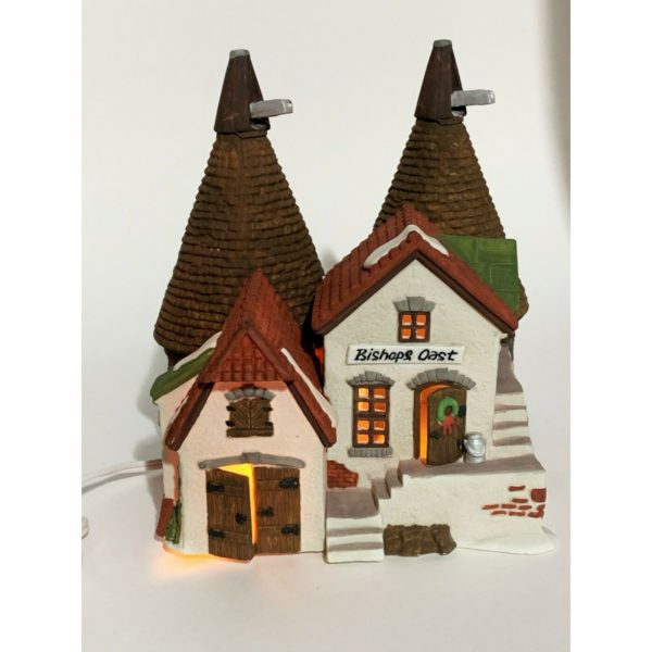 Dept 56 Heritage Dickens Village Lighted House - Bishops Oast House