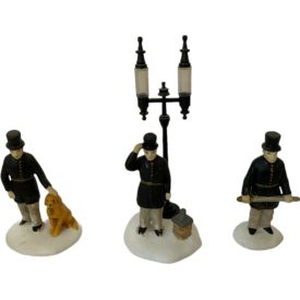 Dept 56 Heritage Village Accessory Figurine Set Constables 5579-4