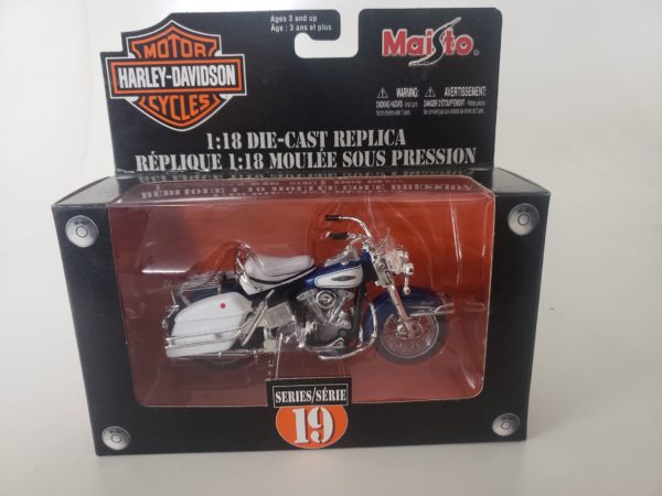 Maisto Harley-Davidson 1966 FLH Electra Glide 1:18 Diecast Motorcycle Series 19