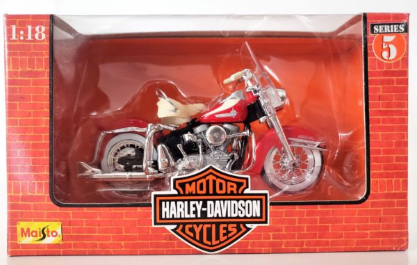 Maisto Harley-Davidson 1962 FLH Duo Glide 1:18 Diecast Motorcycle Series 5