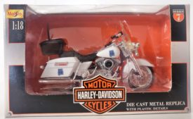 Maisto Harley-Davidson ALABAMA STATE TROOPER 1:18 Diecast Motorcycle Series 7