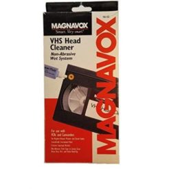 Magnavox VHS Non-Abrasive Wet Head Cleaning Tape System