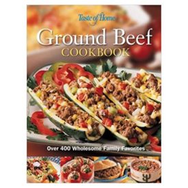 Taste of Home Ground Beef Cookbook (Hardcover)