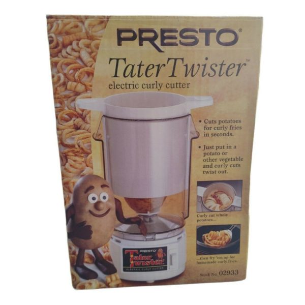 Presto Tater Twister Electric Curly Fry Cutter