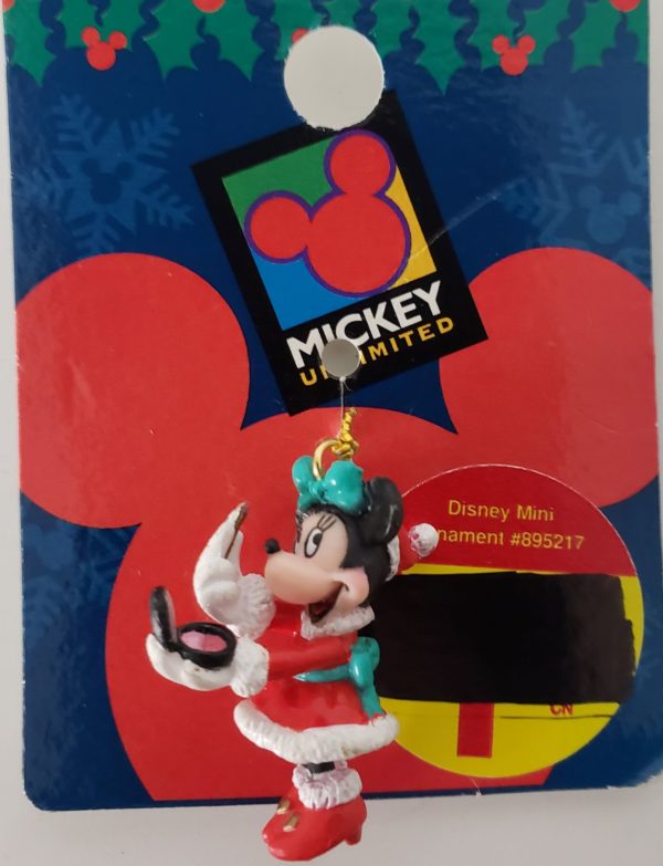 Enesco Mickey Unlimited Miniature Christmas Ornament - Minnie Mouse