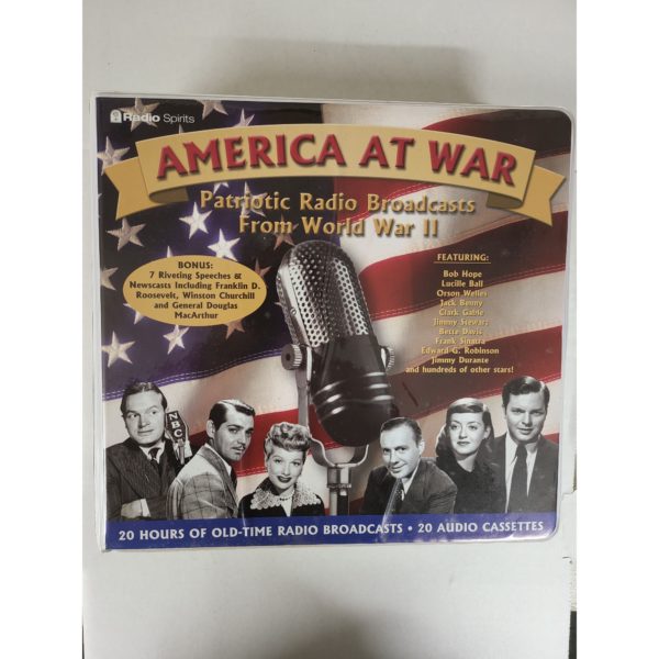 America at War: Patriotic Radio (20-Hour Collection) (Cassette Tape)