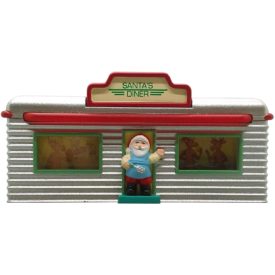 Hallmark Keepsake Ornament - Santa's Diner Magic Lights 1995 (QLX7337)
