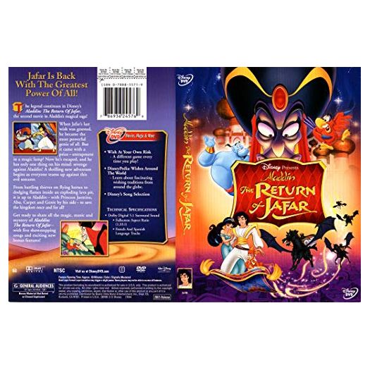 The Return of Jafar (DVD) - Nokomis Bookstore & Gift Shop