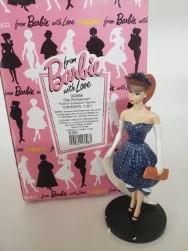 Enesco From Barbie with Love "Gay Parisienne 1959" Fashion Collection Figurine