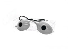 Super Sunnies Indoor Tanning Bed Protection Goggles - Color: White