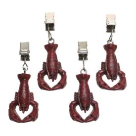 Boston Warehouse Lobster Tablecloth Weights, Set of 4