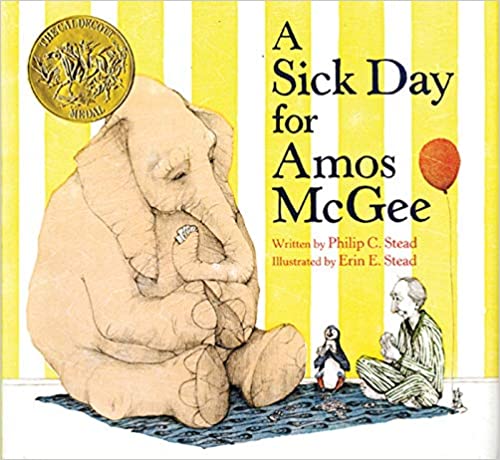 A Sick Day for Amos McGee  (Hardcover)