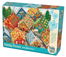 Cobble Hill Gingerbread Houses 350 Piece Family Jigsaw Puzzle
