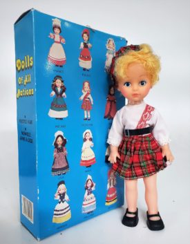 Vintage 1984 Lido Dolls of All Nations - SCOTLAND