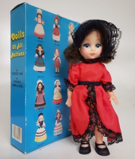 Vintage 1984 Lido Dolls of All Nations - SPAIN