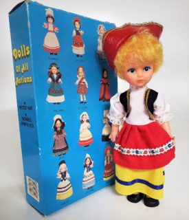 Vintage 1984 Lido Dolls of All Nations - MEXICO