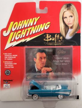Johnny Lightning 1/64 Die Cast Buffy Vampire Slayer Xander's Chevy Giles Card
