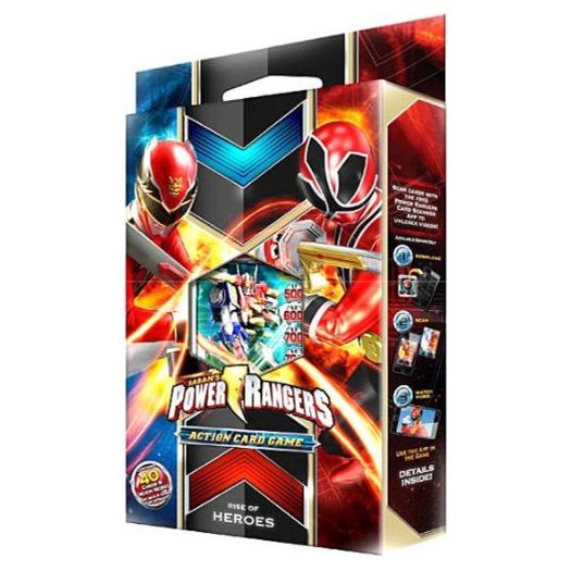 Power Rangers Megaforce Action Card Game Starter Deck Rise of Heroes