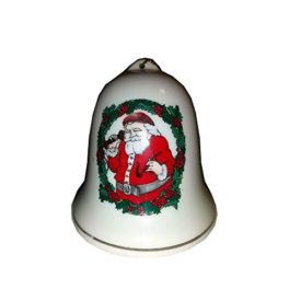 Old World Santa Bell Christmas Ornament 3