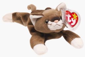 Ty Beanie Babies - Pounce the Cat