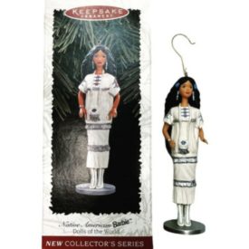 Hallmark Ornament Native American Barbie (1996)